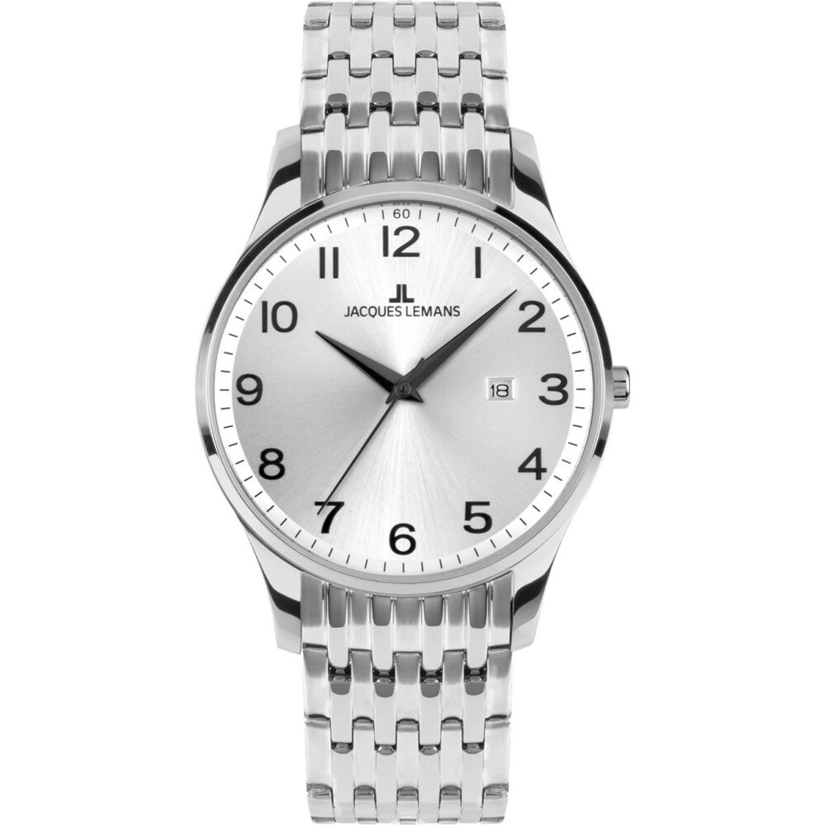 Jacques Lemans - 1-2215K - Polshorloge - Heren - Kwarts - London