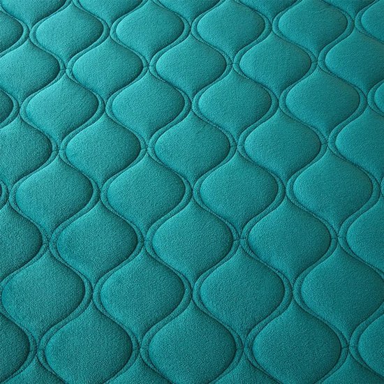 Japanse Slaapmatras - Futon Vloermatras - Comfortabel Slapen - Meerlagige Structuur - 120x200cm - Blauw — afbeelding 5