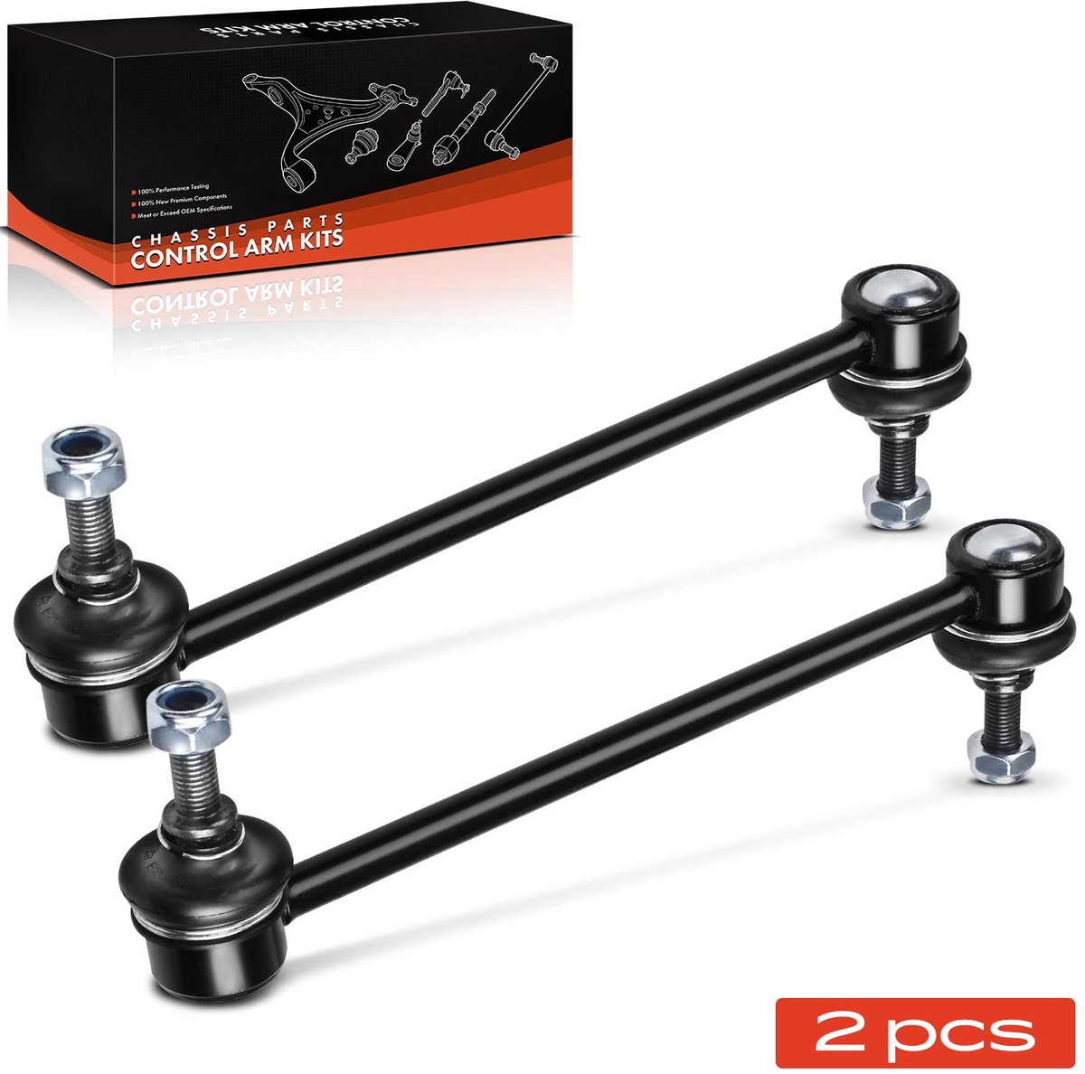 Frankberg 2x stabilisatorstang achteras voor Nissan