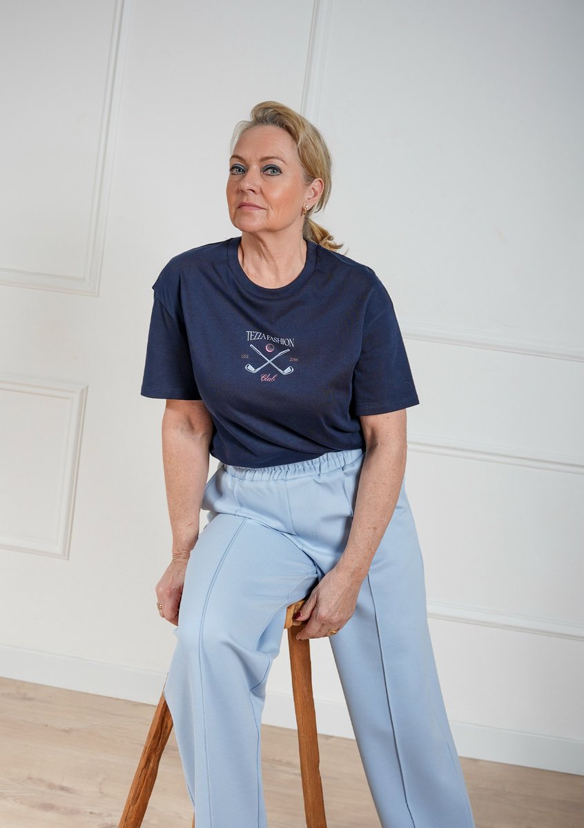 SS26 T-Shirt – Navy Golf