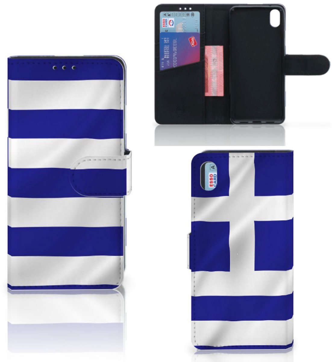 Xiaomi Redmi 7A Bookstyle Case Griekenland