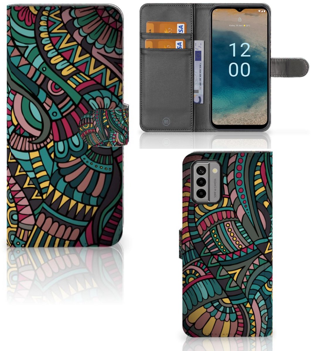 Nokia G22 Telefoon Hoesje Aztec