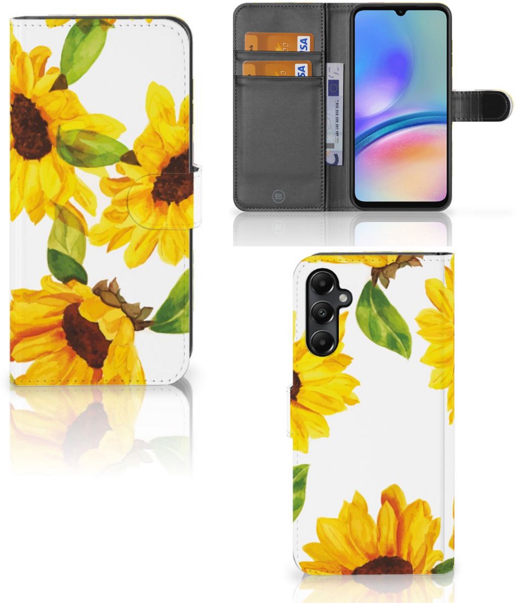 Hoesje voor Samsung Galaxy A05s Zonnebloemen