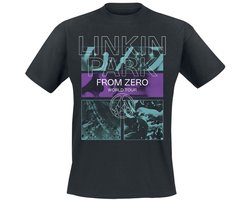 Linkin Park From Zero To World Tour Unisex T-shirt - zwart - XXL