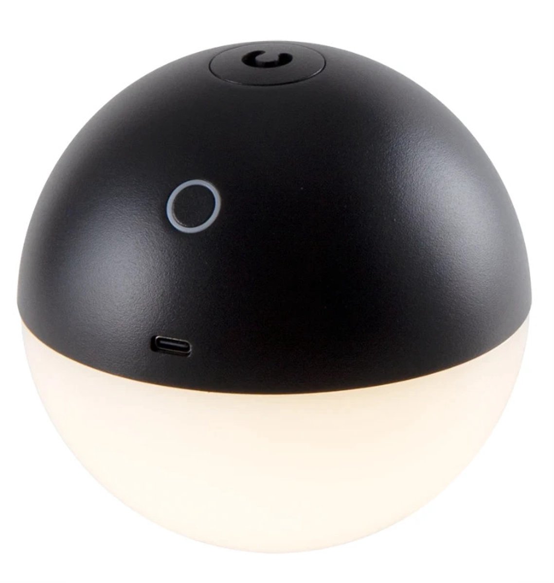 Ubiqua ALBEDO Tafellamp | 2.2W 2700K/3000K | Oplaadbaar IP65 | Dimbaar | Zwart