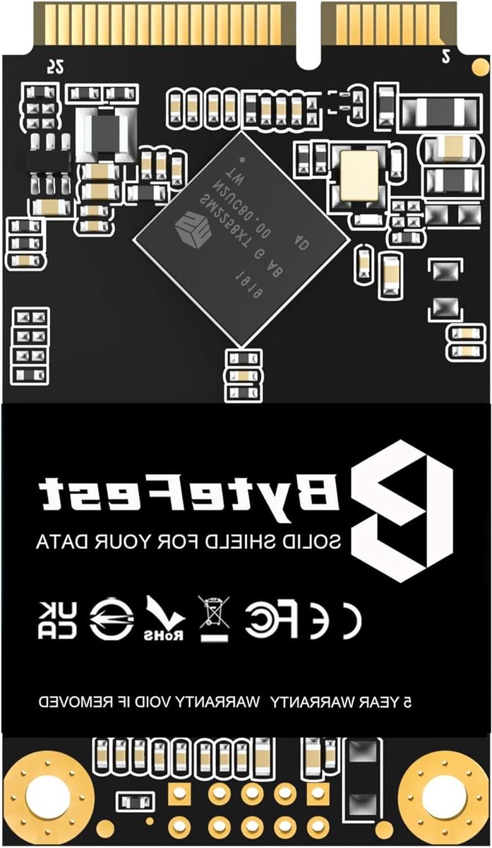 SSD 512GB mSATA - Solid State Drive Mini SATA - Opslagruimte Uitbreiden - 3D NAND Flash Geheugen