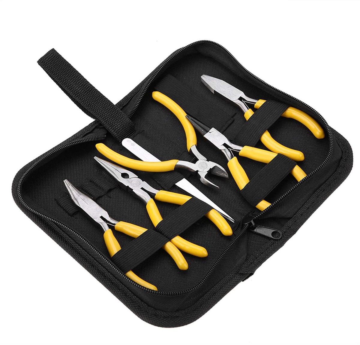Allecto - 5-delige Gereedschapset voor Sieraden maken - Inclusief Pliers en Tweezers