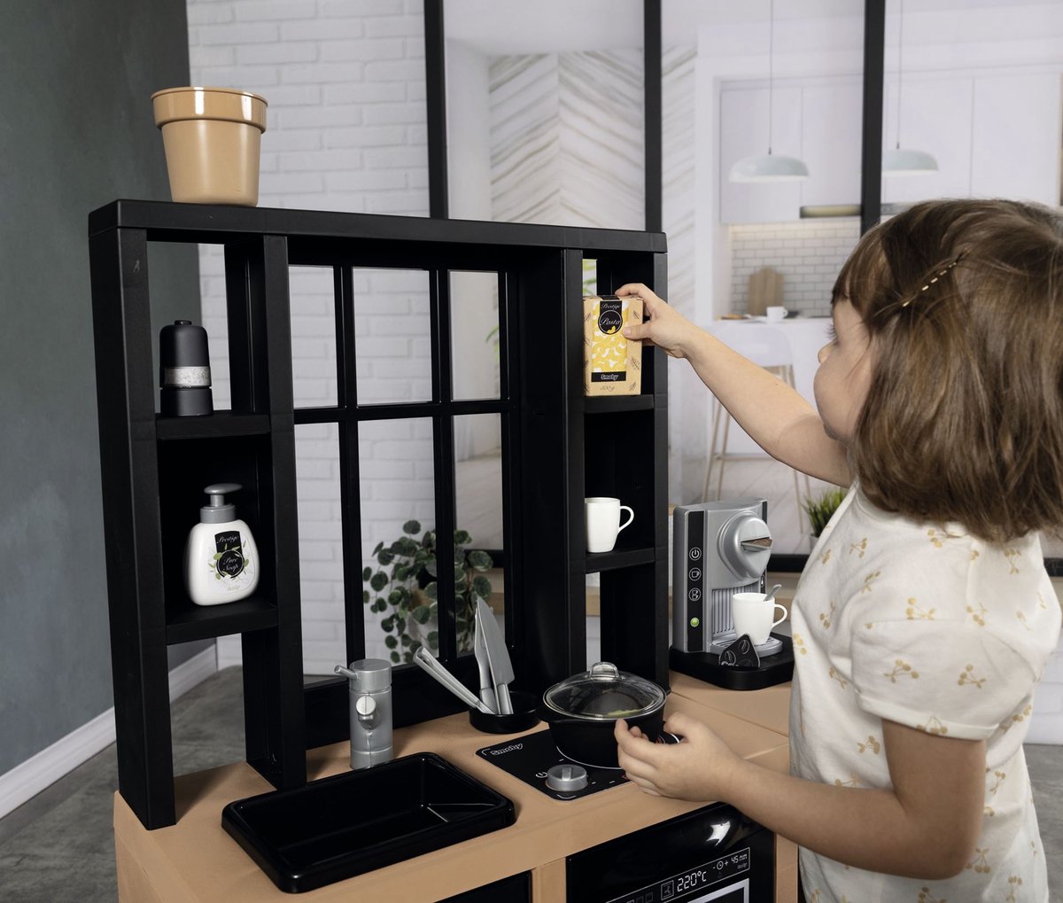 Smoby - Loft Keuken Bruin - Speelkeuken — afbeelding 10
