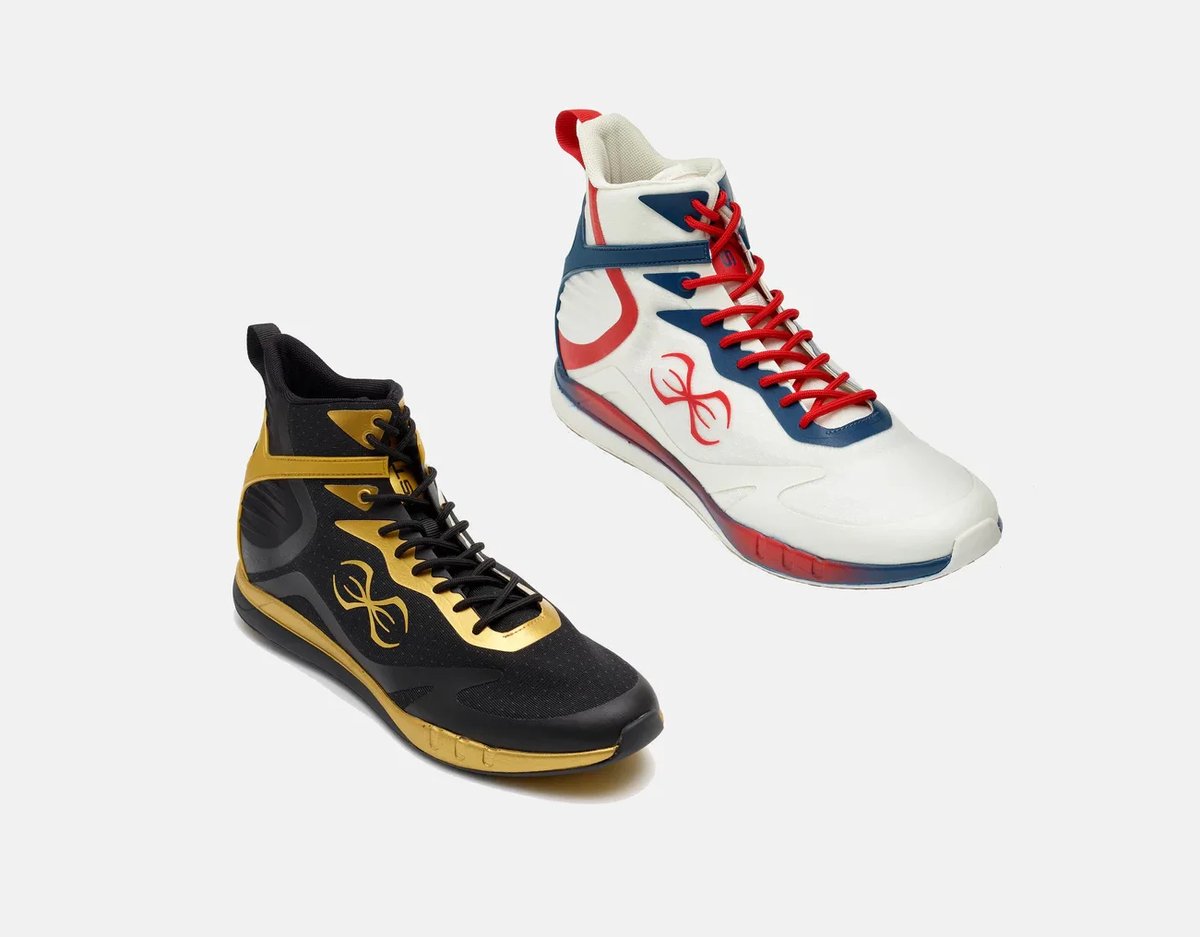 STING boksschoenen VIPER 2.0 | Wit / Blauw / Rood (Maat: 40)