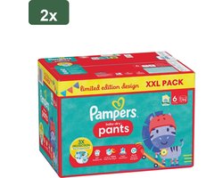 Pampers Baby-Dry Pants - maat 6 - 168 luierbroekjes (14 - 19kg) - 2 x 84