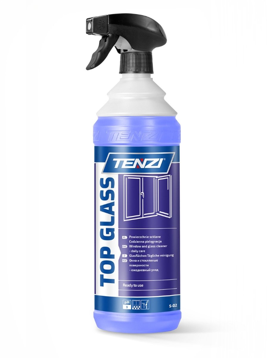 TENZI Top GLASS - Glasreiniger - Streeploos - 1L