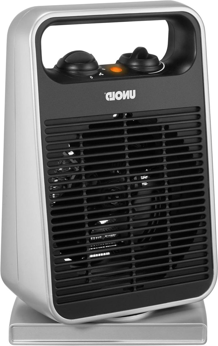 Ventilatorkachel - Verwarmingstoestel - Ruimte Verwarmen - Draaibaar - 2000 Watt - Zwart