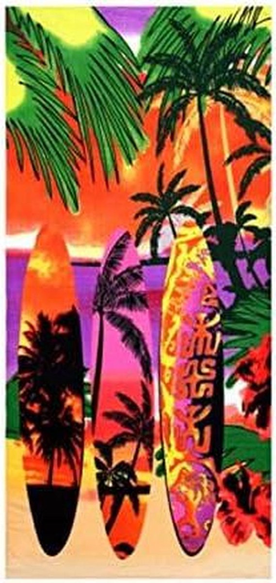 Strandhanddoek XL - Badhanddoek Microvezel - Strand en Zwembad - Sneldrogend Zacht - 100x1