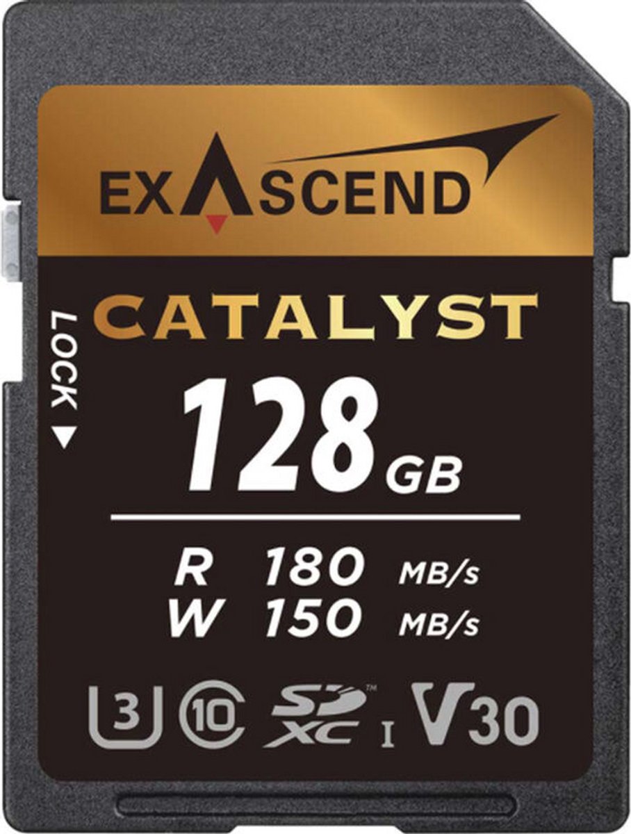 Exascend Catalyst 128GB UHS-I SD CardV30