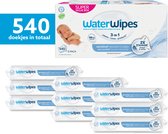 WaterWipes Billendoekjes Bio Sensitive - 99,9% Water - 9 x 60 - 540 Babydoekjes