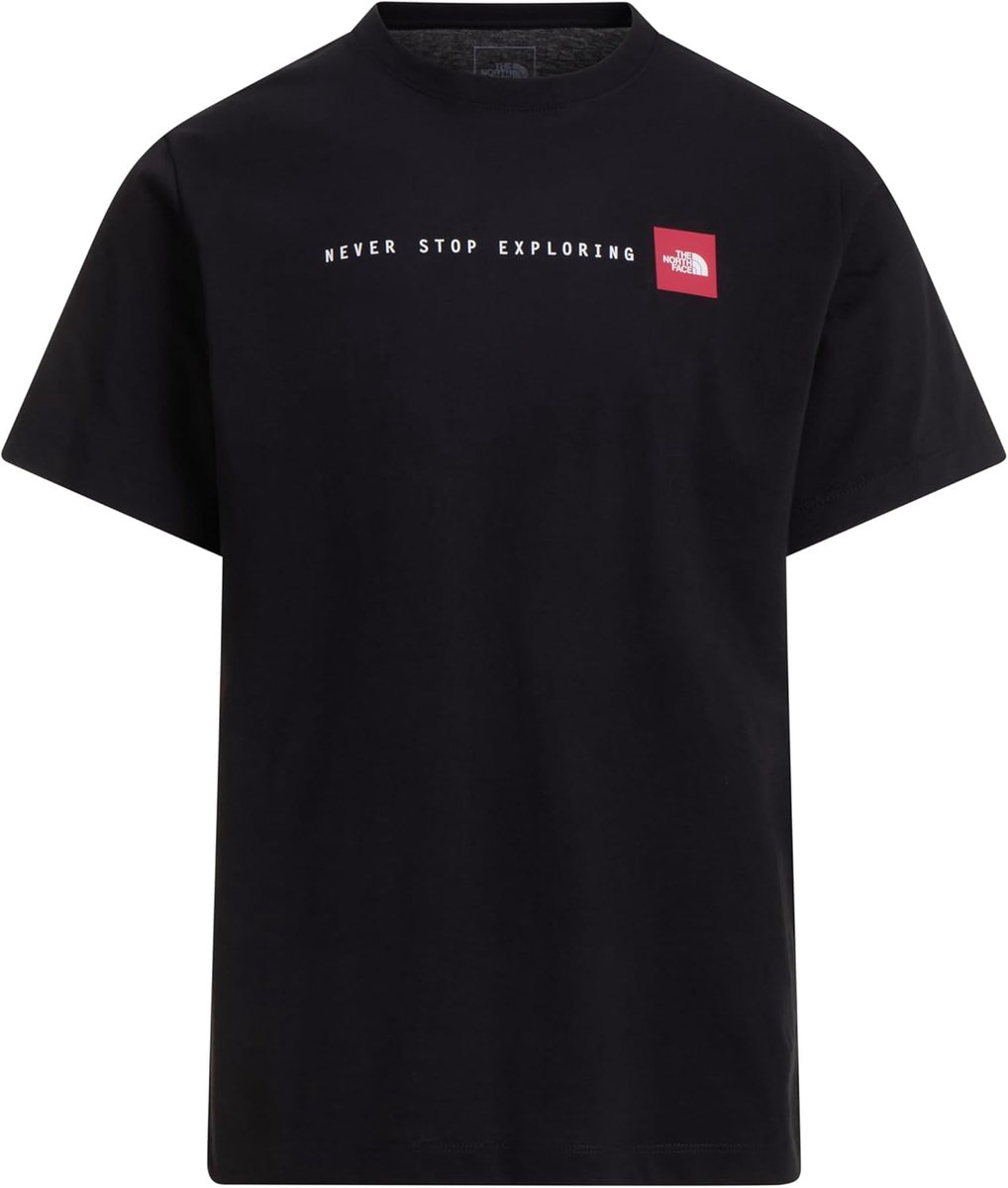 The North Face Never Stop Exploring Regular S/S Tee Heren Zwart