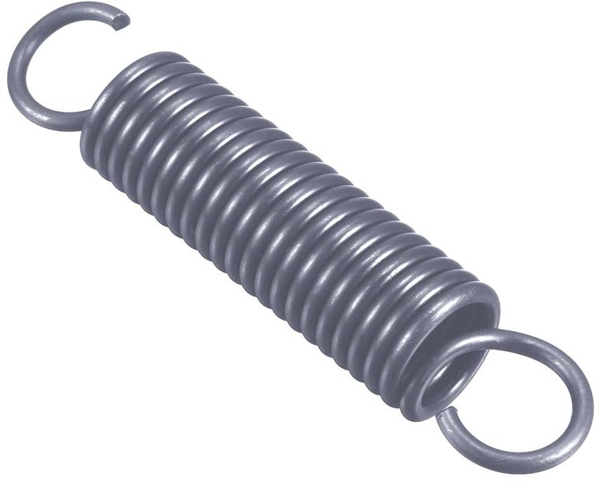 Spanveer - Torsieveer - Onderdeel Vervangen - Mangaanstaal - 2.5x18x90mm - Zwart