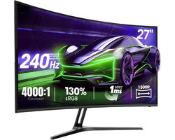 SAVI® Gaming Monitor 240hz - Gaming Monitor -Zwart - ‎‎20cm x 62cm x 46cm; 3.5kg