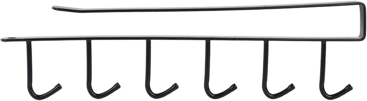 Hanging Organiser voor Keuken en Kledingkast, Multifunctionele Plankhouder en Opberghaak voor Efficiënte Ruimtebesparing