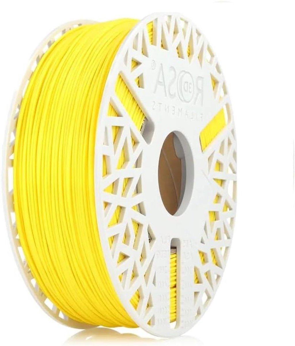3D Printer Filament - ABS+ Draad - Prototype Maken - Aceton Gladmaakbaar - 1.75 mm Spoel - Geel
