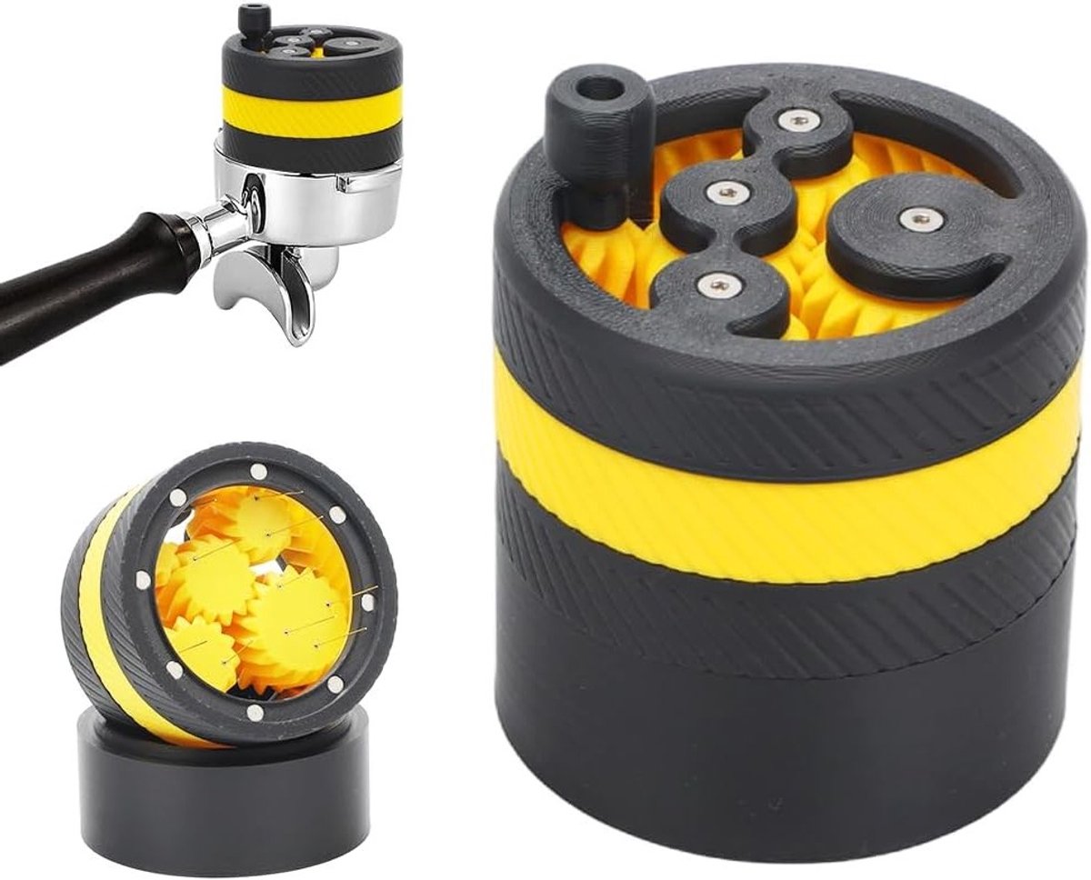 Espresso Accessoire voor 58mm Portafilter met Planetair Systeem Koffie Verdeler voor Barista's en Thuisgebruik