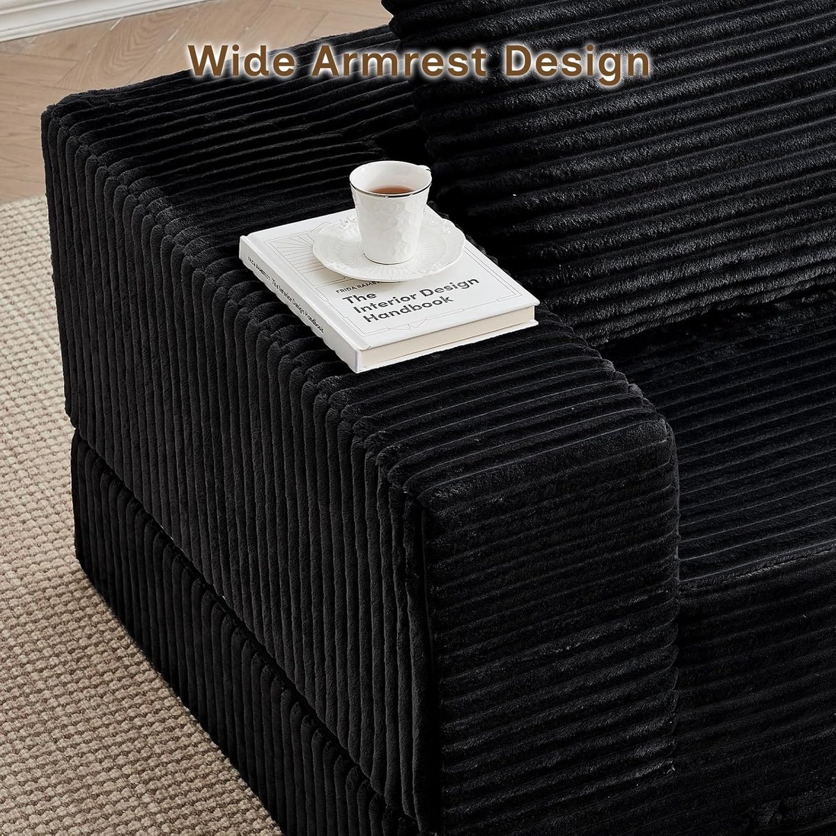 2-Zits Slaapbank Uittrekbaar 180 cm – Moderne Fluwelen Schuim Sofa met Kussens | Compact, Ruimtebesparend & Comfortabel – HomebyNicole