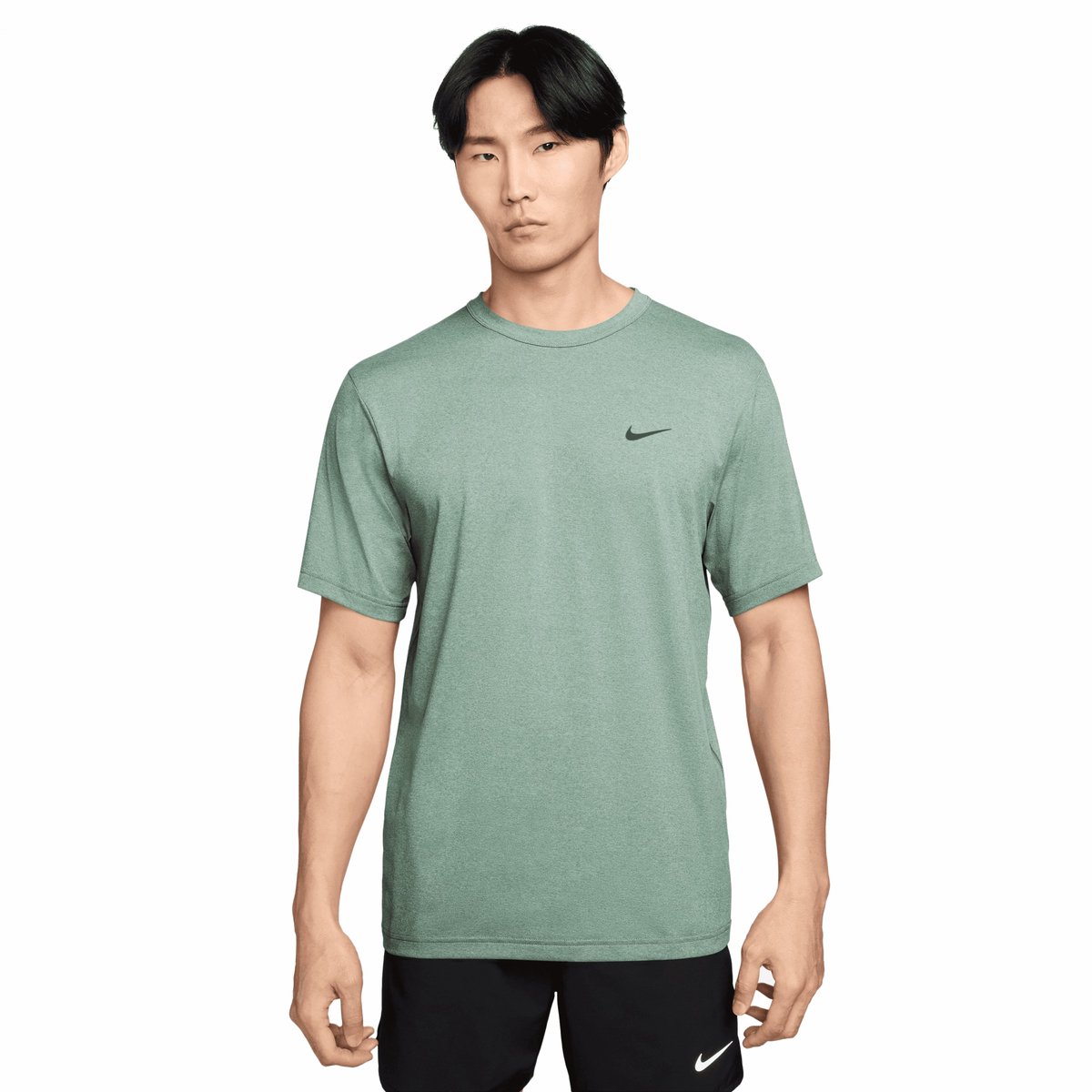 Nike Dri-FIT UV Hyverse T-Shirt Steam/ – Heren Zwart
