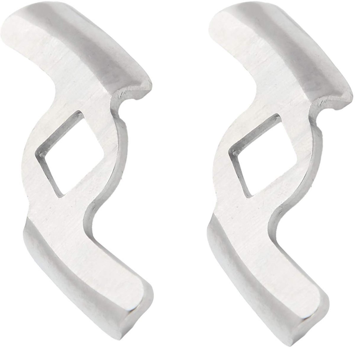 Allecto Vleesmolenschijf 304 RVS Snijschijven Duurzaam en scherp Set van 2 stuks Geschikt voor Vleesmolen 5# B Type Hoge kwaliteit snij