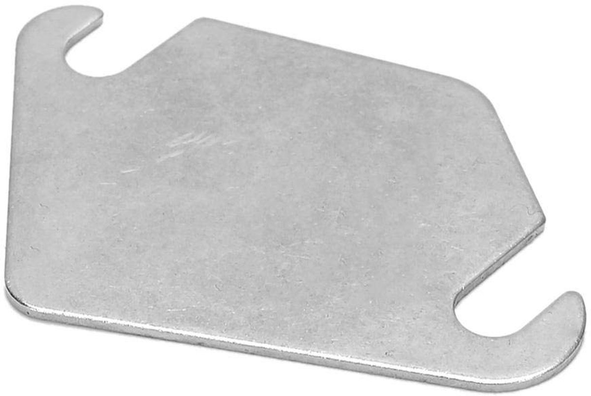 Allecto - EGR Cover Plate - Vervangingsplaat zonder gaten - RVS - Geschikt voor motoren 1.4 en 1.6 - Duurzaam en duurzaam ontwerp - Vervanging voor...