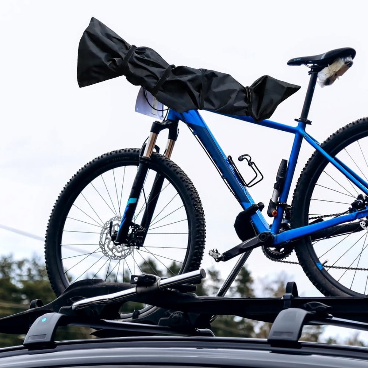 Allecto - E-bike Stuurhoezen - Waterdichte Transportbescherming - Fietsaccessoires - Zwart - Geschikt voor E-bikes - 2 Stuks