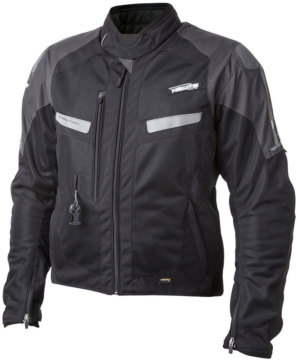 Helite Vented 2.0 Airbag Motorfiets Textiel Jas -