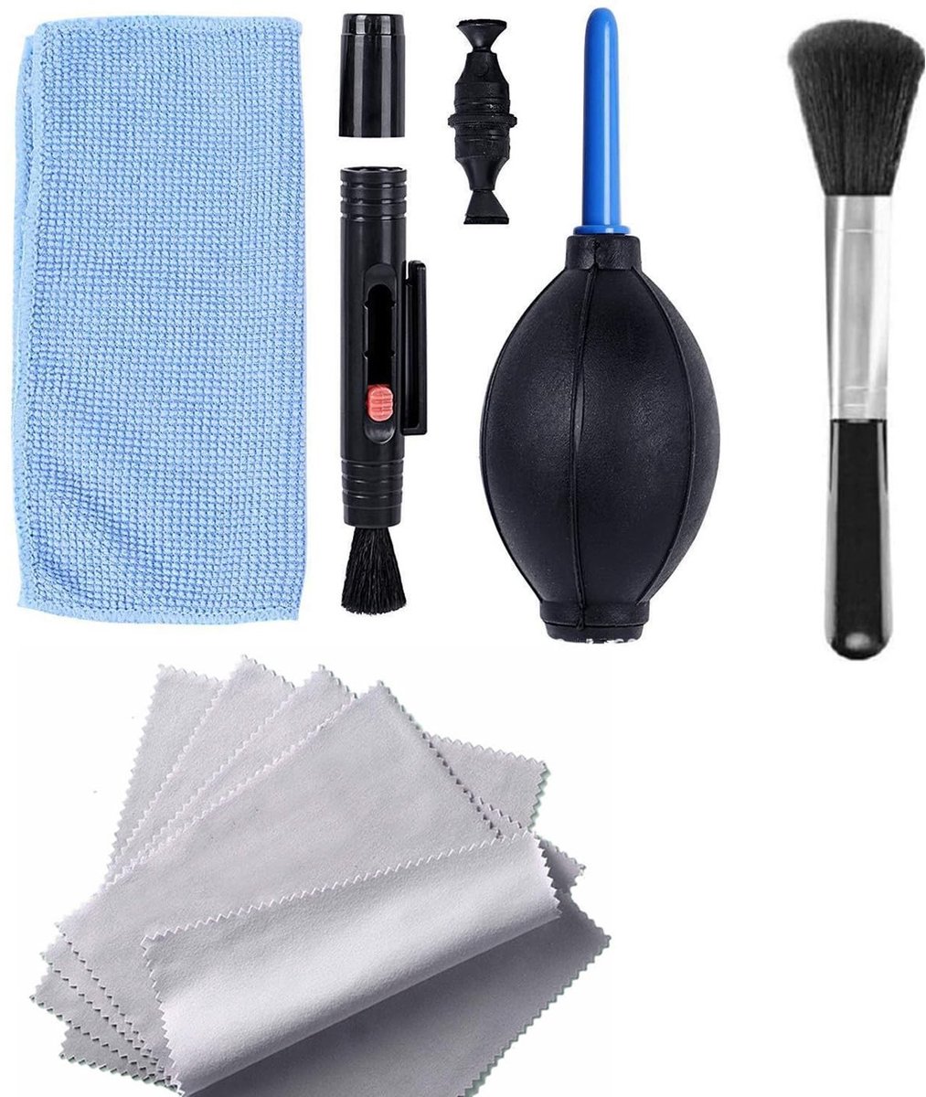 Allecto - Camera-reinigingsset - Camera schoonmaken - Handige accessoires - Compact formaat - Lensreiniging - Ideaal voor camera's en smartphones -...