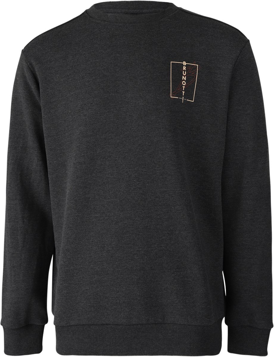 Brunotti Naval Heren Sweater Pirate Crew Neck Trui Regular Fit S Zwart