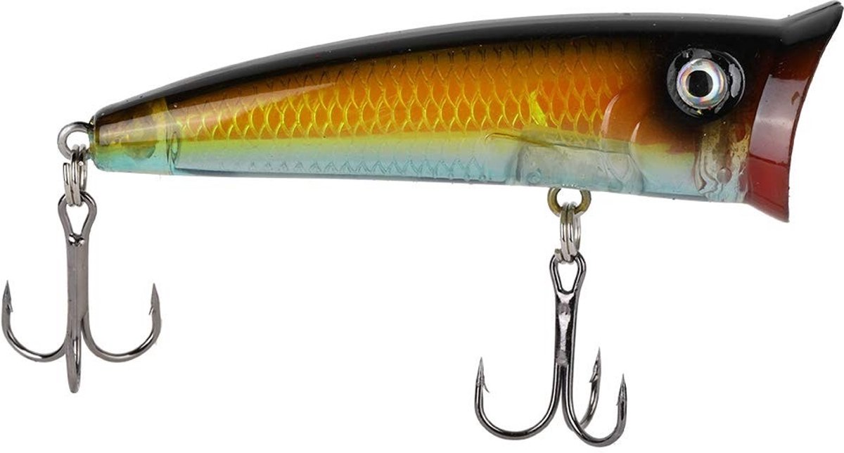 Allecto - Artificial Fishing Lure - Popper Lure - Duurzaam en aantrekkelijk - 7 cm - Kunstmatige Vissen - Geschikt voor zoutwater en zoetwater