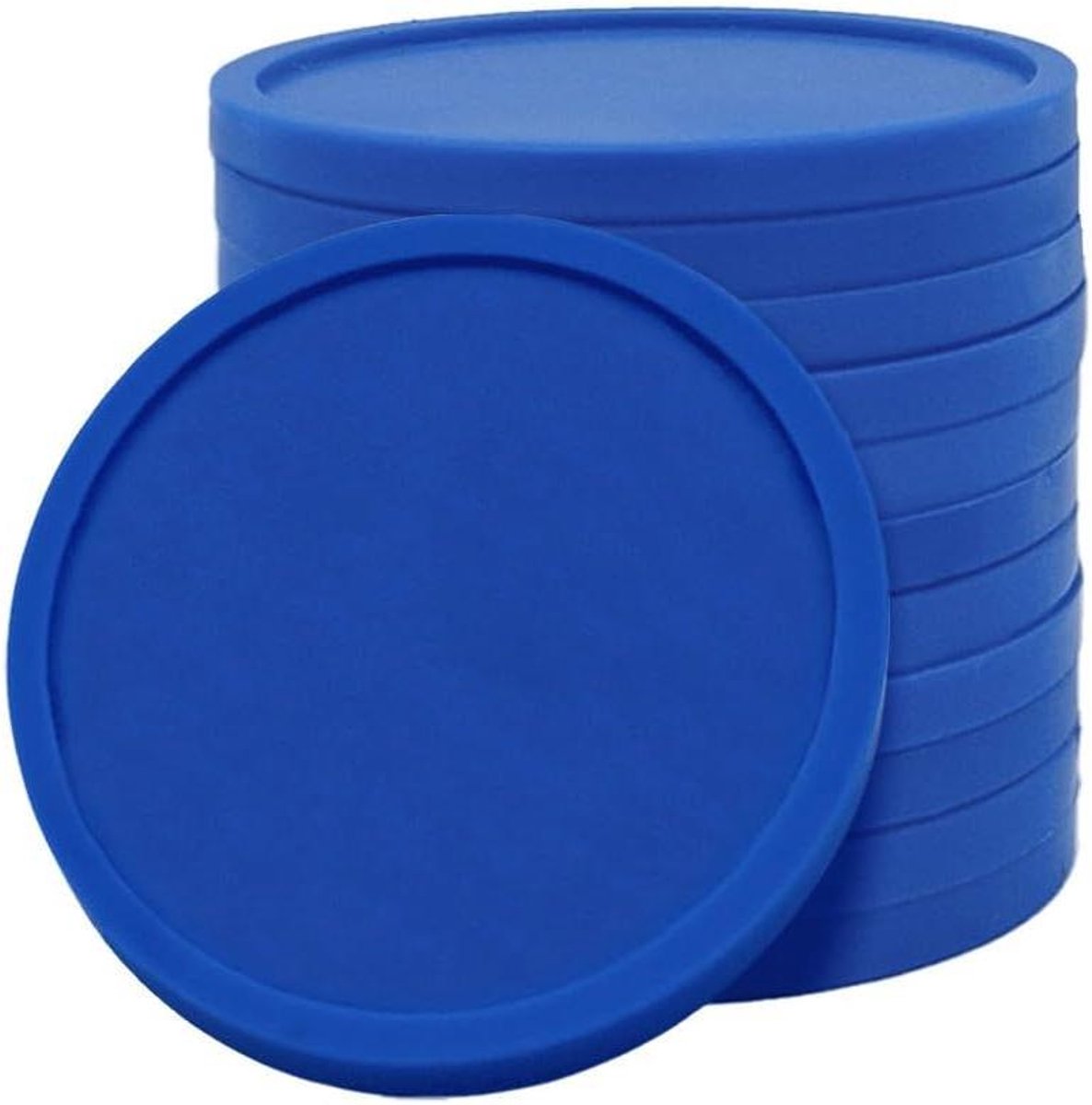 Consumptiemunten - Betaalmunten Jeton - Evenementen Horeca - Sterk Stevig Polystyreen - 29mm 500 stuks - Donkerblauw