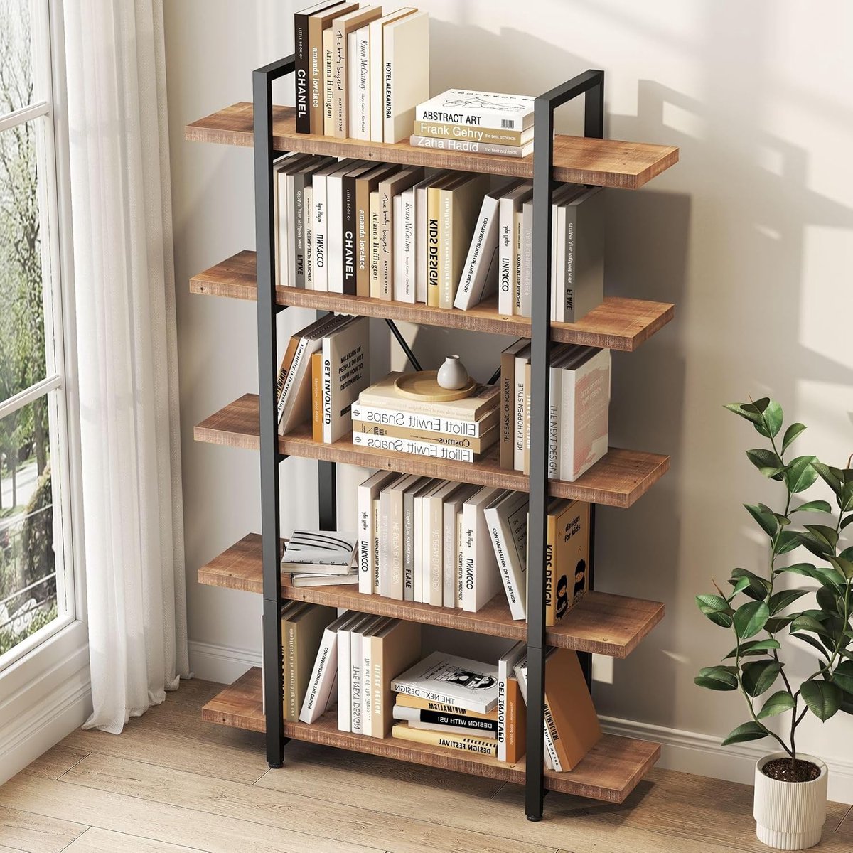 Luxe Boekenkast – 120 cm – Industrohome