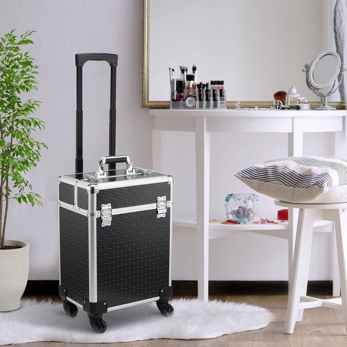 Kapperskoffer - Make Up Trolley - Beauty koffer - make up tas