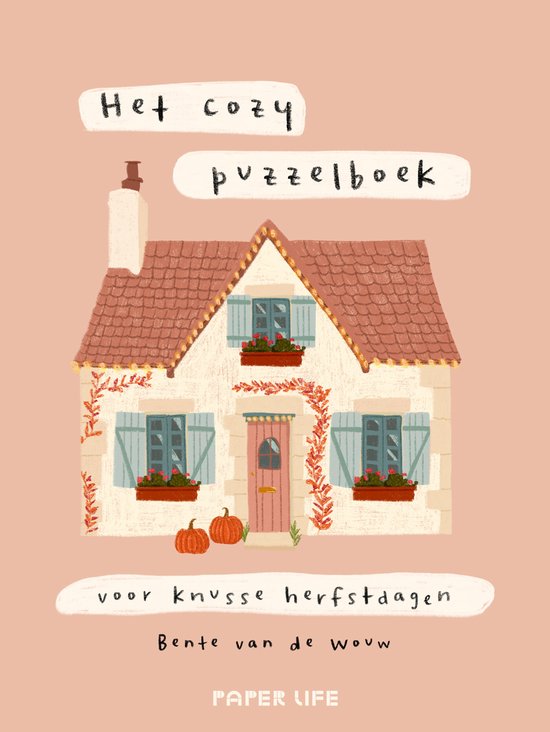 Het cozy puzzelboek voor knusse herfstdagen - cover