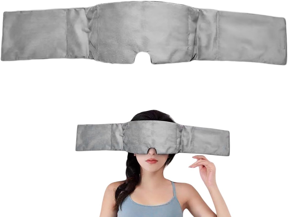 Slaapmasker - Oogmasker - Reizen Meditatie - Volledige Lichtblokkering - 62.5x12cm
