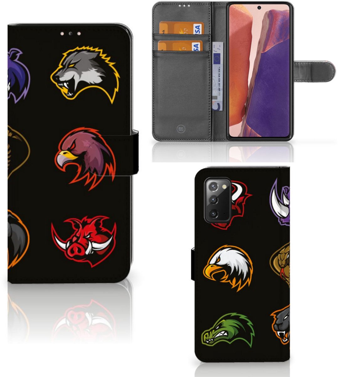 Samsung Galaxy Note 20 Leuk Hoesje Cartoon