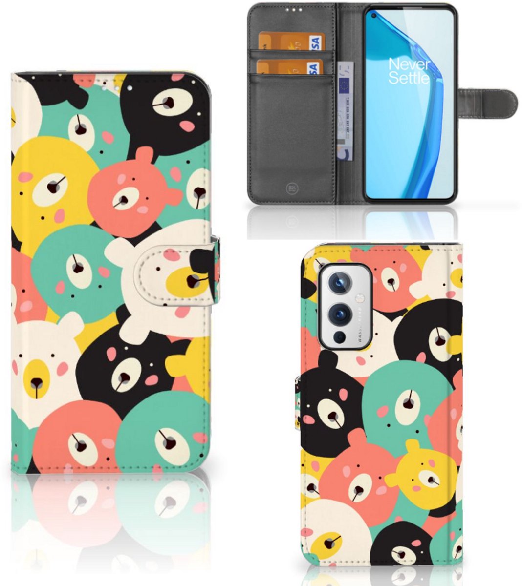 OnePlus 9 Leuk Hoesje Bears