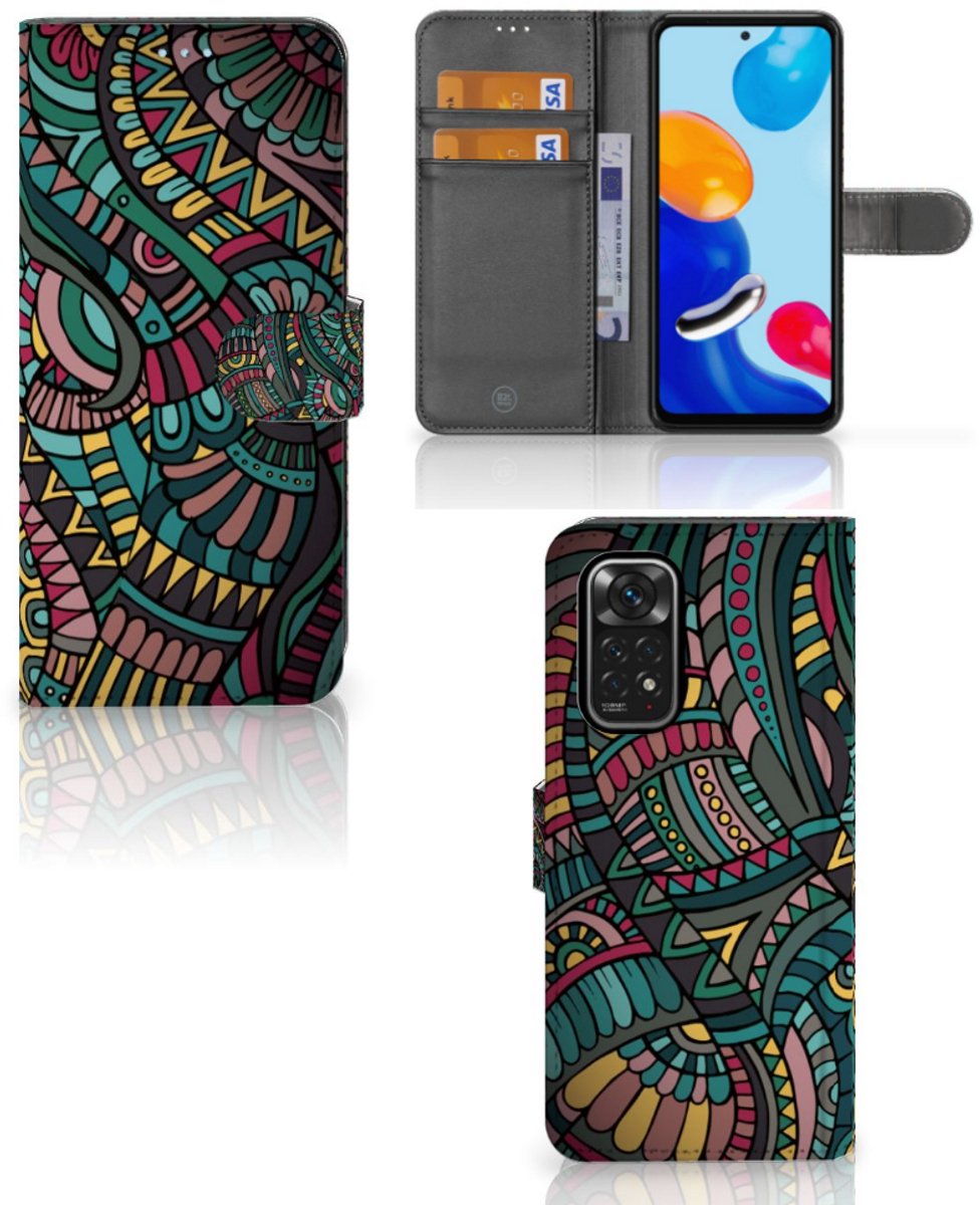 Xiaomi Redmi Note 11/11S Telefoon Hoesje Aztec