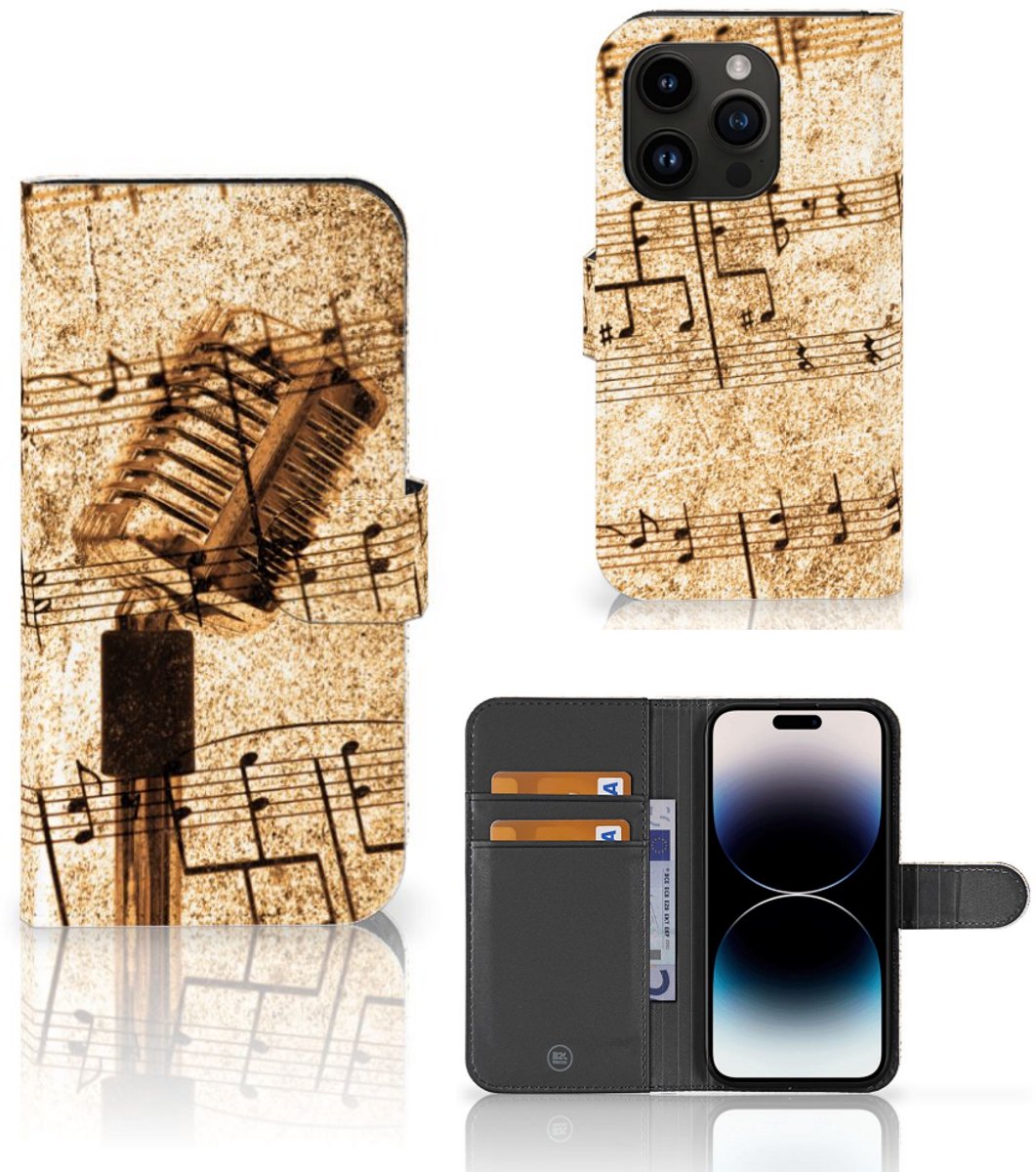 iPhone 15 Pro Telefoonhoesje met foto Bladmuziek