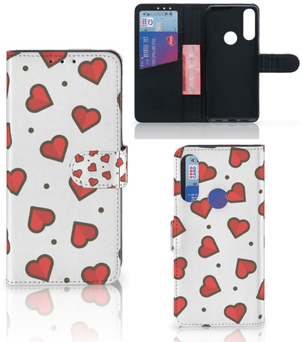 Alcatel 1S 2020 Telefoon Hoesje Hearts