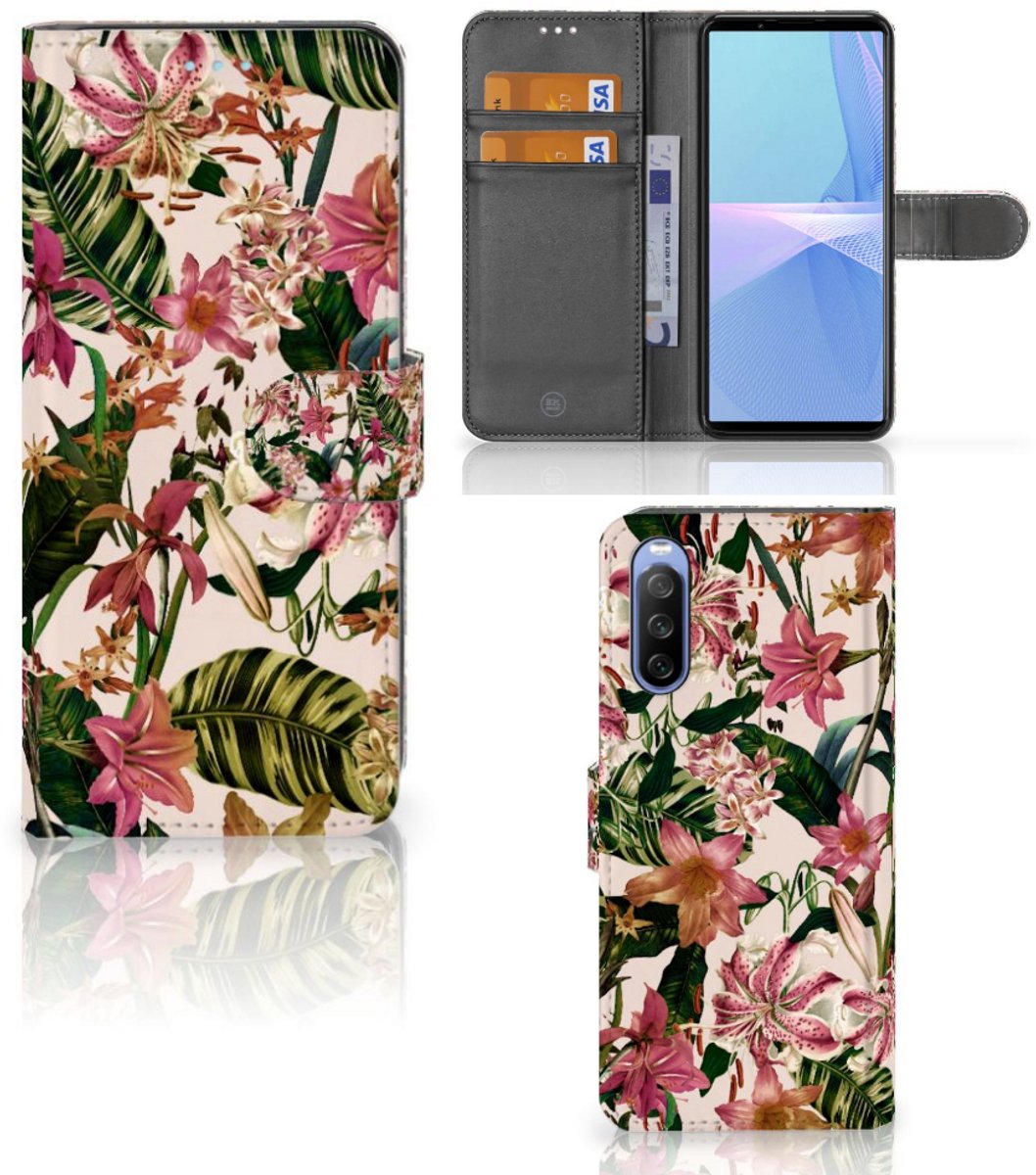 Sony Xperia 10 III Hoesje Flowers