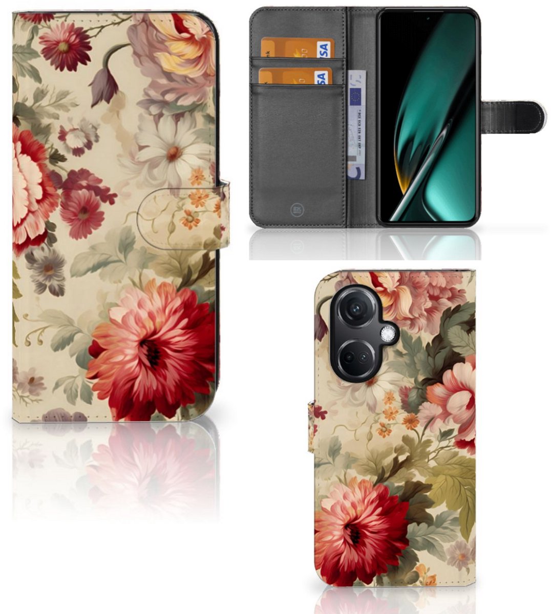 Hoesje voor OnePlus Nord CE 3 Bloemen