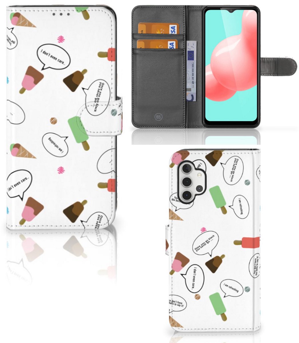 Samsung Galaxy A32 5G Book Cover IJsjes
