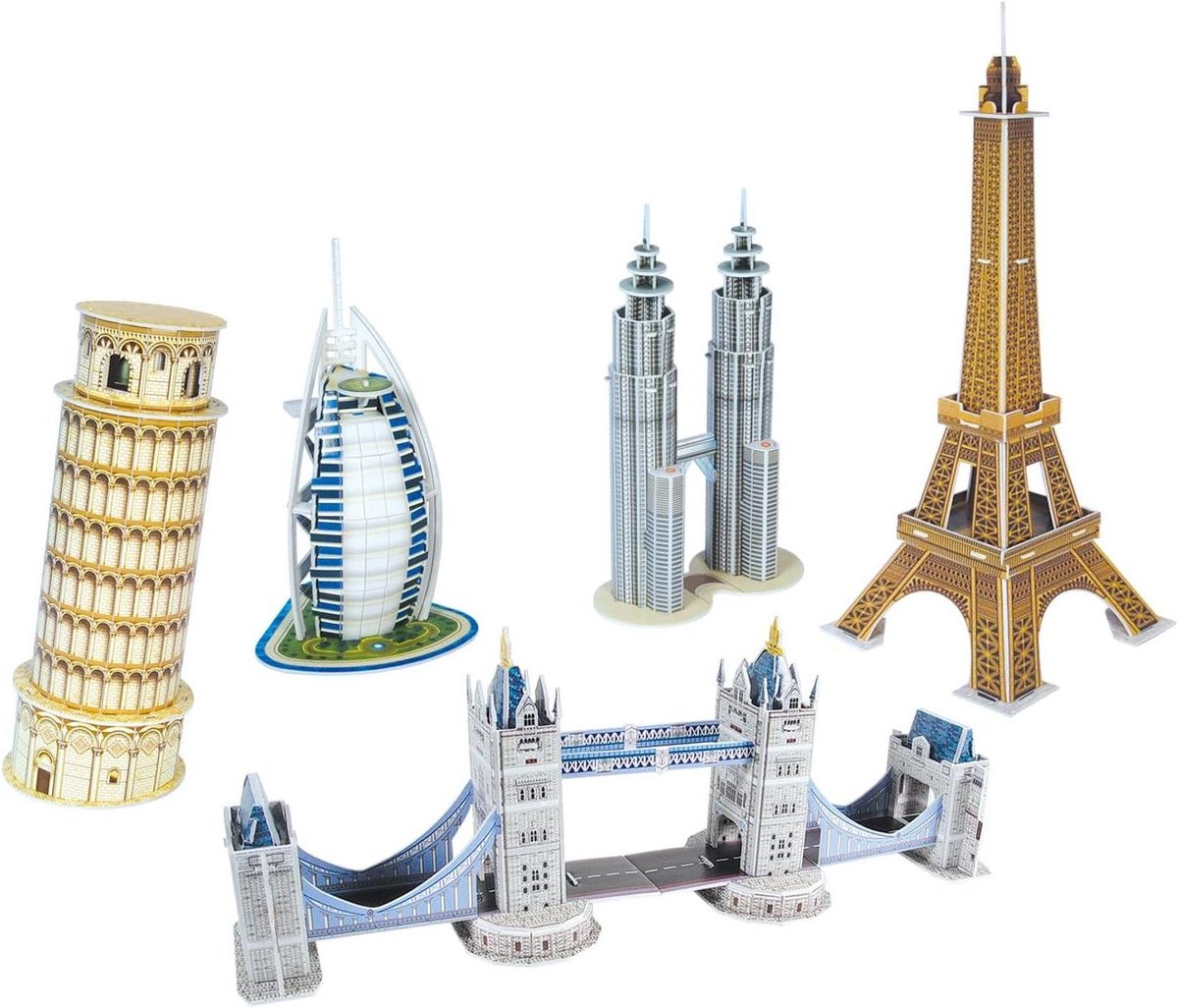 3D Puzzel - Architectuur Puzzel - Bouwen Monumenten - Mini Serie - Niet Gespecificeerd - Multicolor
