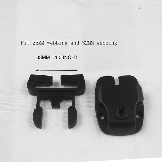 Spa Hot Tub Cover Clips - Reparatie Kit - Gebroken Klink Reparatie - Set van 4 met Sleutel — afbeelding 2