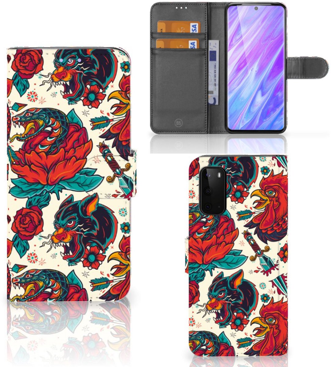 Telefoonhoesje met foto voor Samsung Galaxy S20 Old Skool